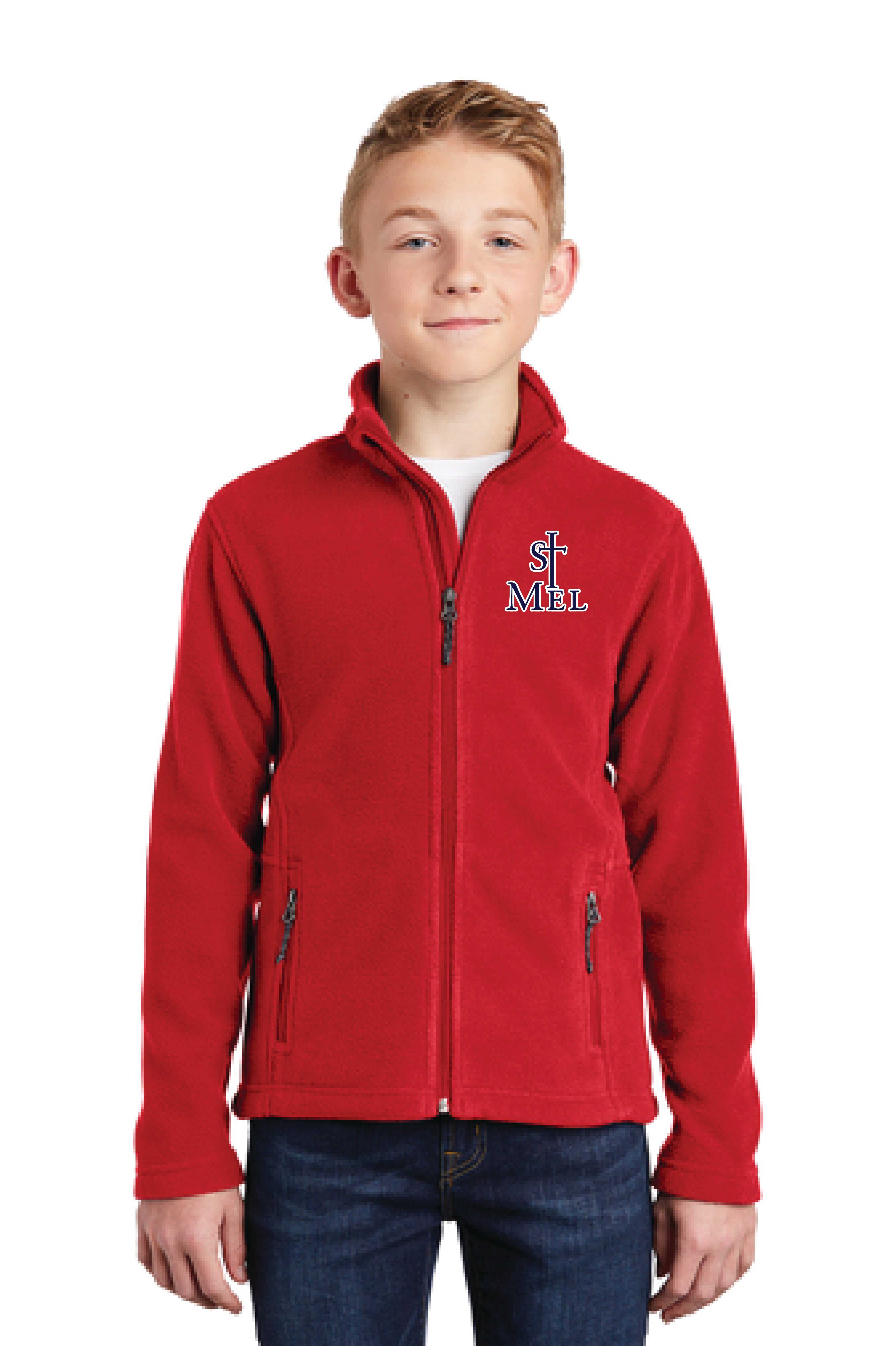 St Mel Fleece Zip-Up Youth Jacket